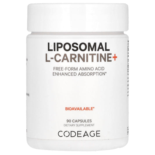 Codeage Liposomal L-Carnitine+ 500mg for Energy & Weight Management - Image 1