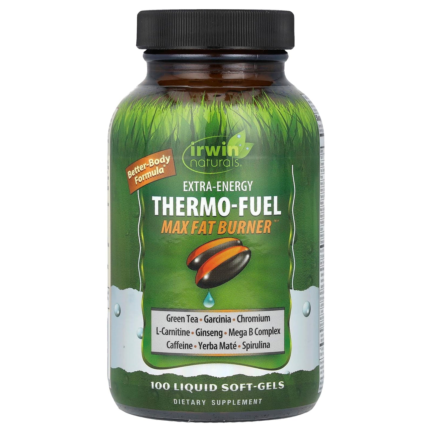 Irwin Naturals Extra-Energy Thermo-Fuel Max Fat Burner - Boost Metabolism & Weight Loss - Image 1