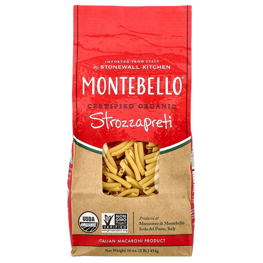 Montebello, Organic Strozzapreti, 16 oz (454 g) - Image 1