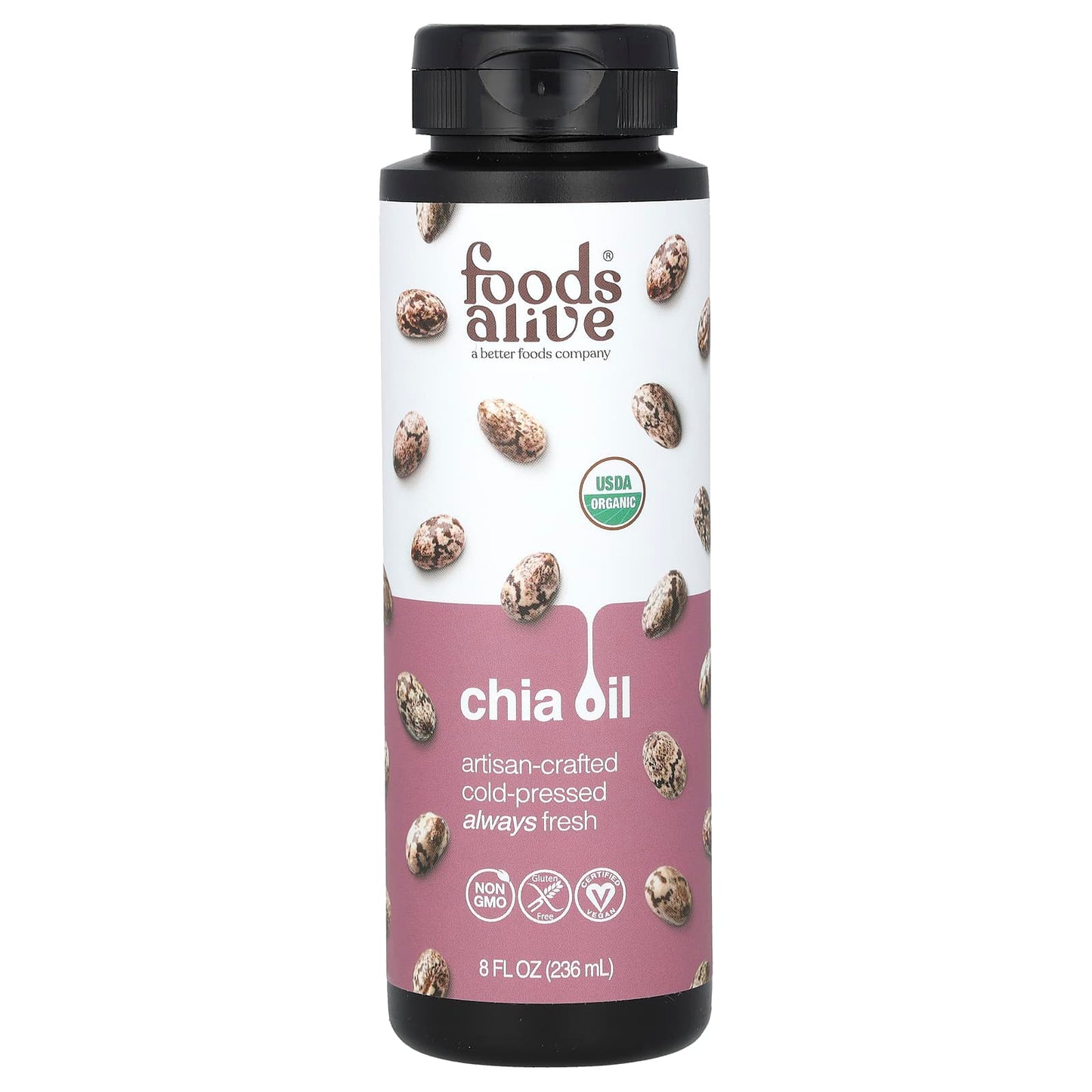 Cold-Pressed Organic Chia Oil - 100% Vegan & Gluten-Free - Image 1