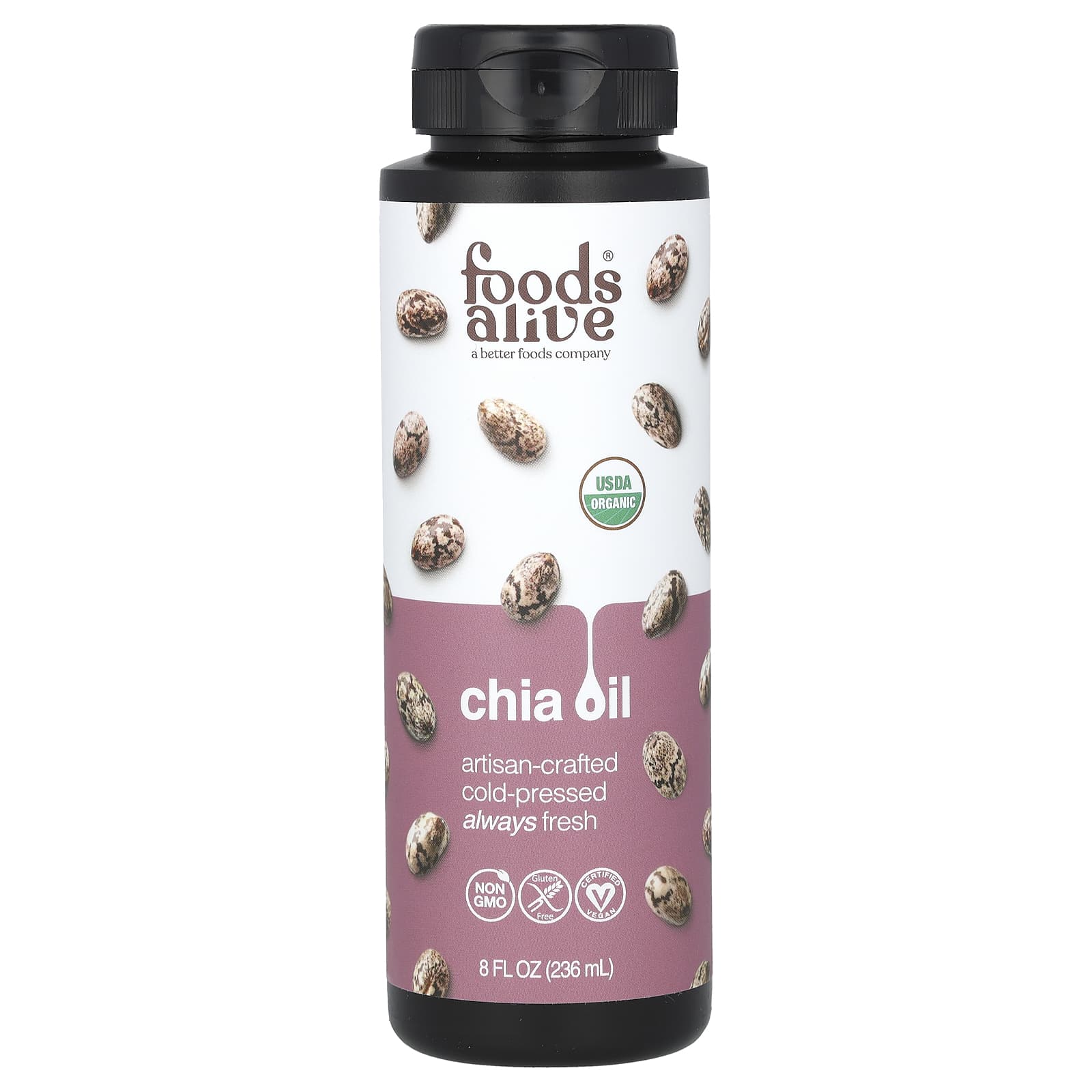 Cold-Pressed Organic Chia Oil - 100% Vegan & Gluten-Free - Image 1