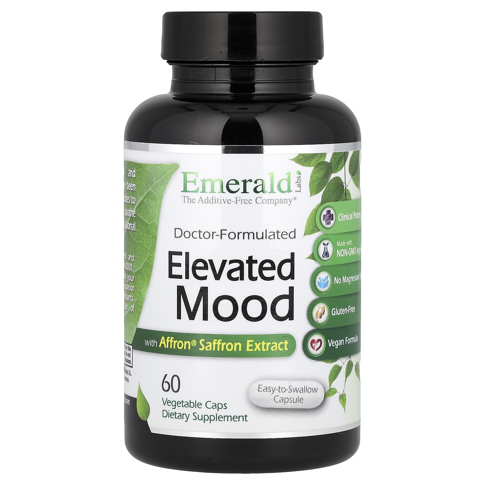 Saffron Extract Supplement for Mood Support - 60 Capsules - Image 1