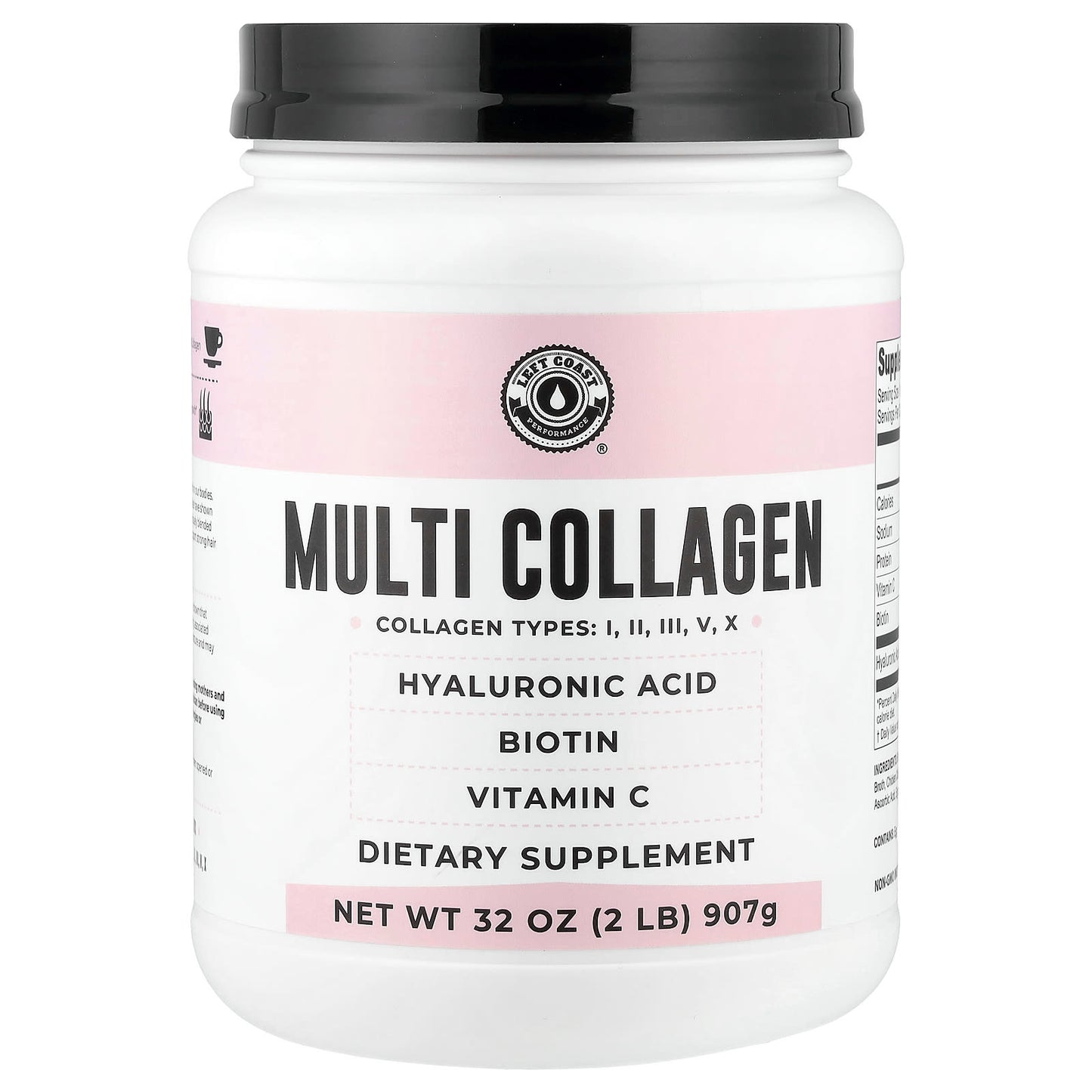 Left Coast Performance, Multi Collagen, 32 oz (907 g) - Image 1
