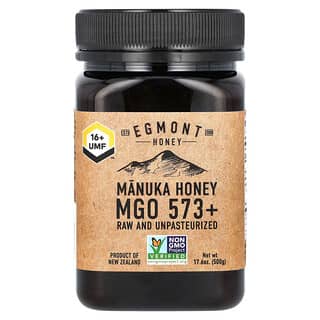 Raw & Unpasteurized UMF 16+ Manuka Honey, 17.6 oz (500g) by Egmont