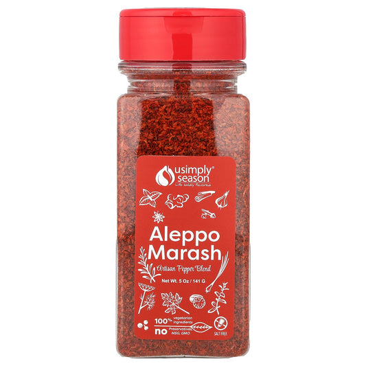 USimplySeason, Artisan Pepper Blend, Aleppo Marash, 5 oz (141 g) - Image 1