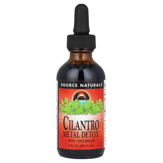 Source Naturals, Cilantro Metal Detox™ With Chlorella, 2 fl oz (59.14 ml) - Image 1