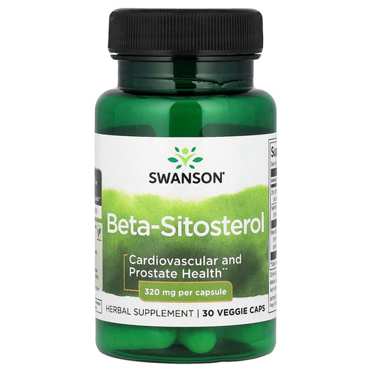 Swanson, Beta-Sitosterol, 30 Veggie Caps - Image 1