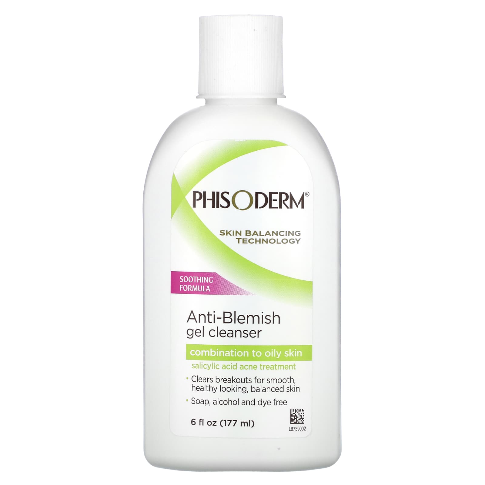 pHisoderm, Anti-Blemish Gel Cleanser, 6 fl oz (177 ml) - Image 1
