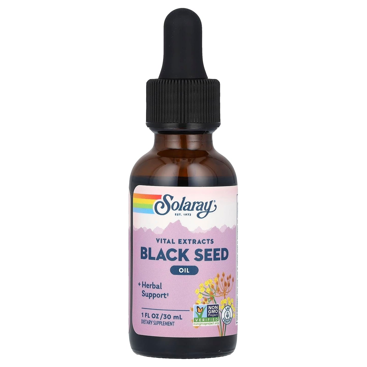 Solaray, Vital Extracts, Black Seed Oil, 1 fl oz (30 ml)