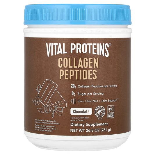 Vital Proteins, Collagen Peptides, Chocolate, 26.8 oz (761 g) - Image 1
