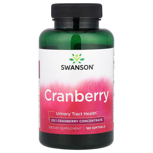Swanson, Cranberry, 180 Softgels - Image 1