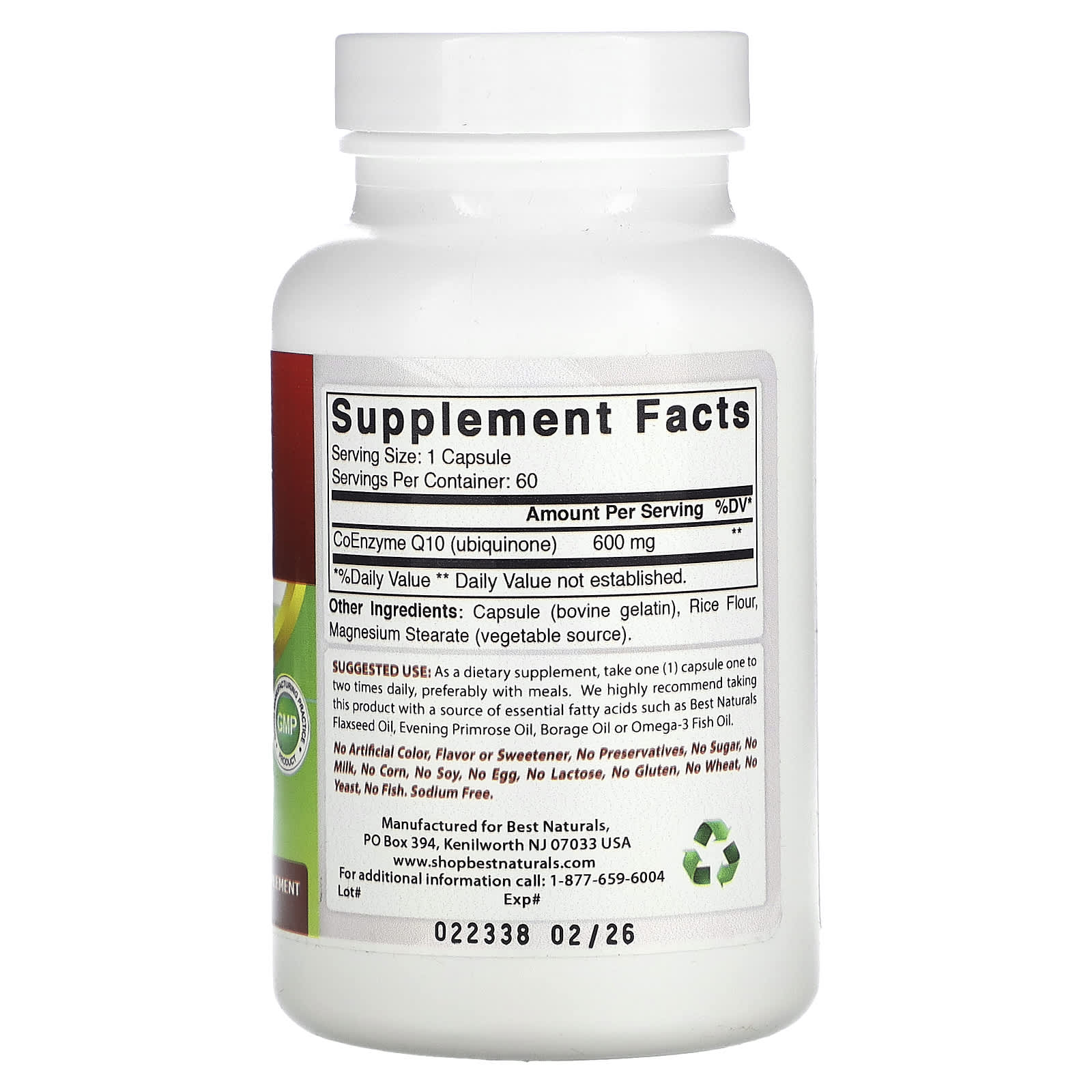 CoQ10 600mg, 60 Capsules - Support Healthy Aging & Heart Function - Image 2