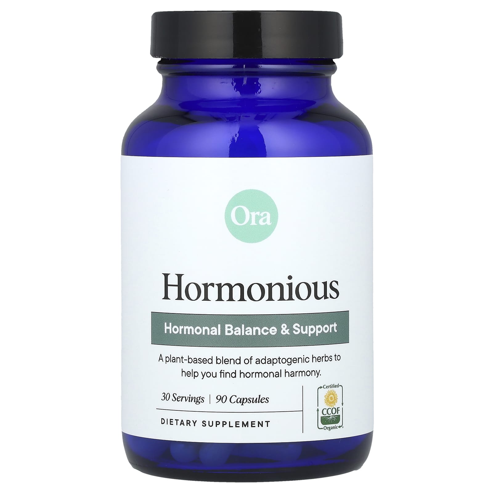 Ora, Hormonious, Hormonal Balance & Support, 90 Capsules - Image 1