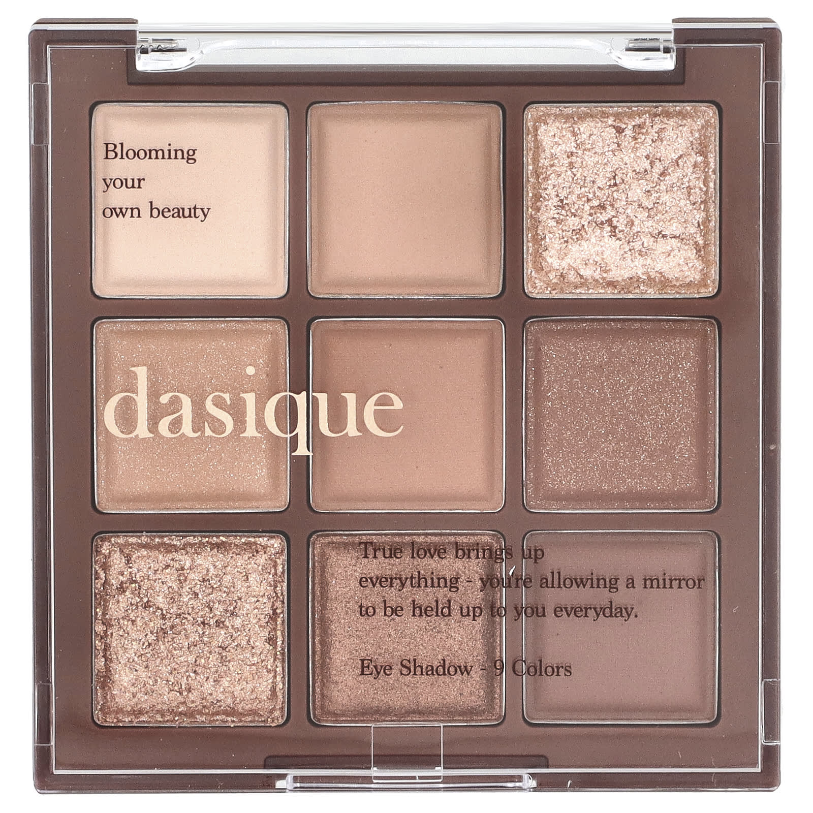 Dasique Chocolate Brown Eye Shadow Palette, 11 Shades, Cruelty-Free - Image 1