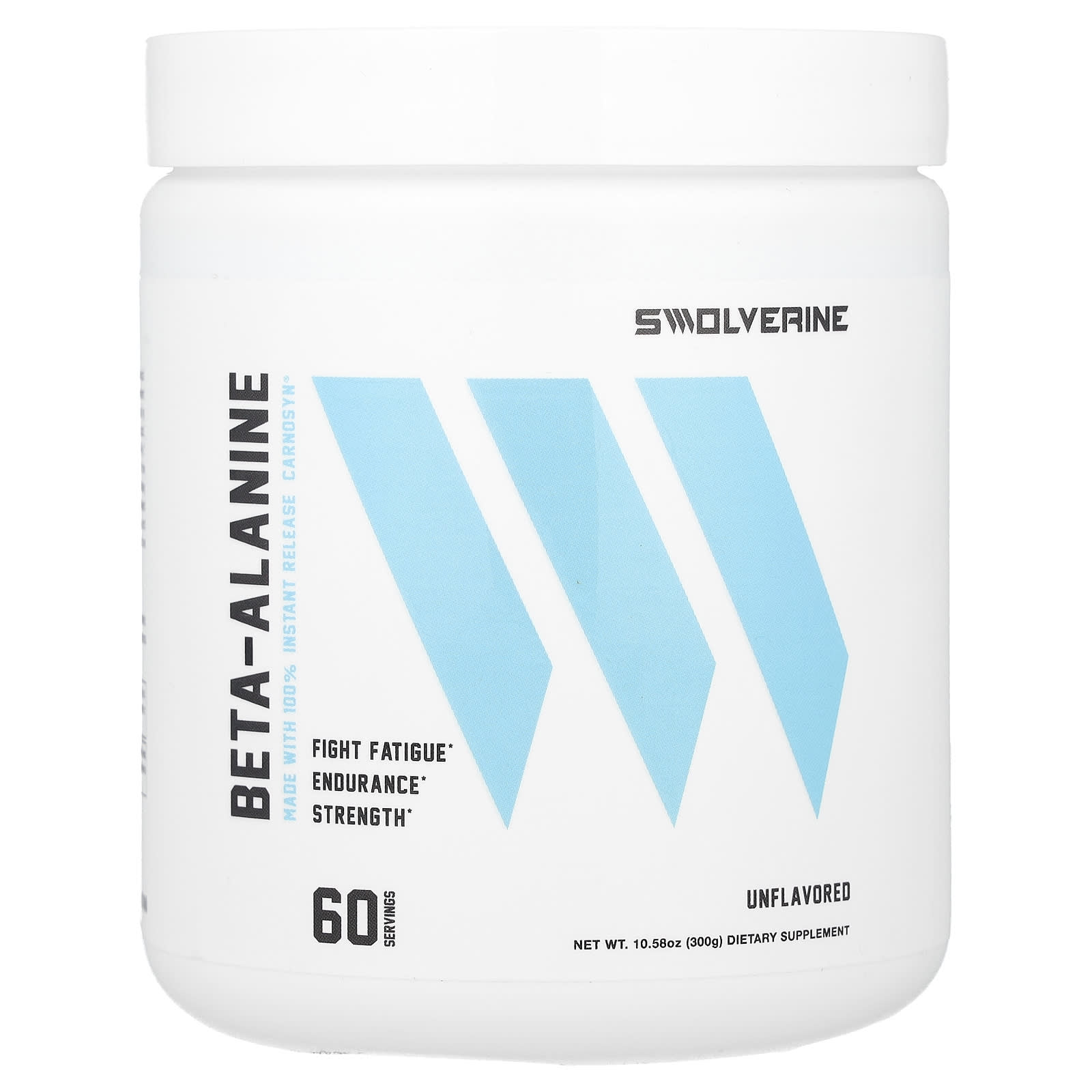 Swolverine, Beta-Alanine, Unflavored, 10.58 oz (300 g) - Image 1