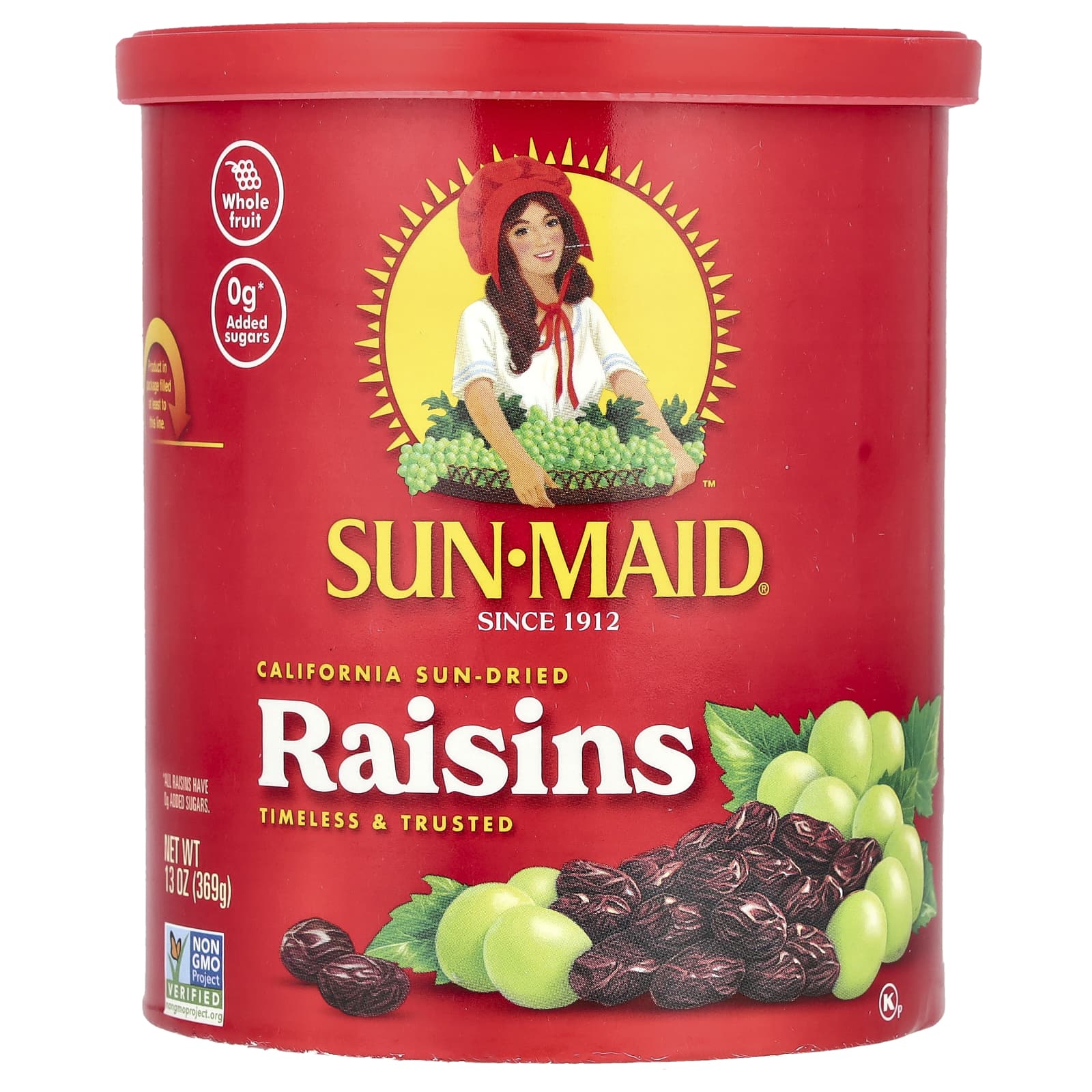 Sun-Maid, California Sun-Dried Raisins, 13 oz (369 g) - Image 1