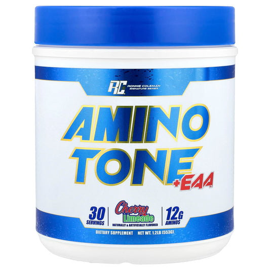 Ronnie Coleman, Signature Series, Amino Tone + EAA™, Cherry Limeade, 1.2 lbs (553 g) - Image 1