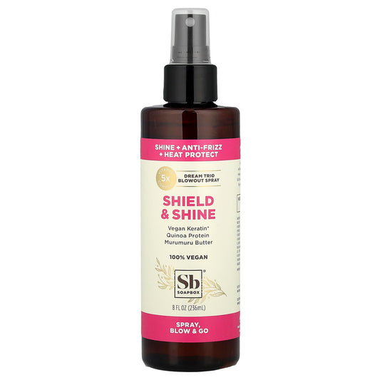 Soapbox, Shield & Shine, Dream Trio Blowout Spray, 8 fl oz (236 ml) - Image 1
