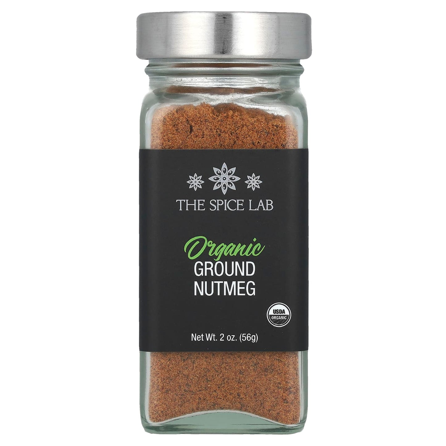 The Spice Lab, Organic Ground Nutmeg, 2 oz (56 g) - Image 1