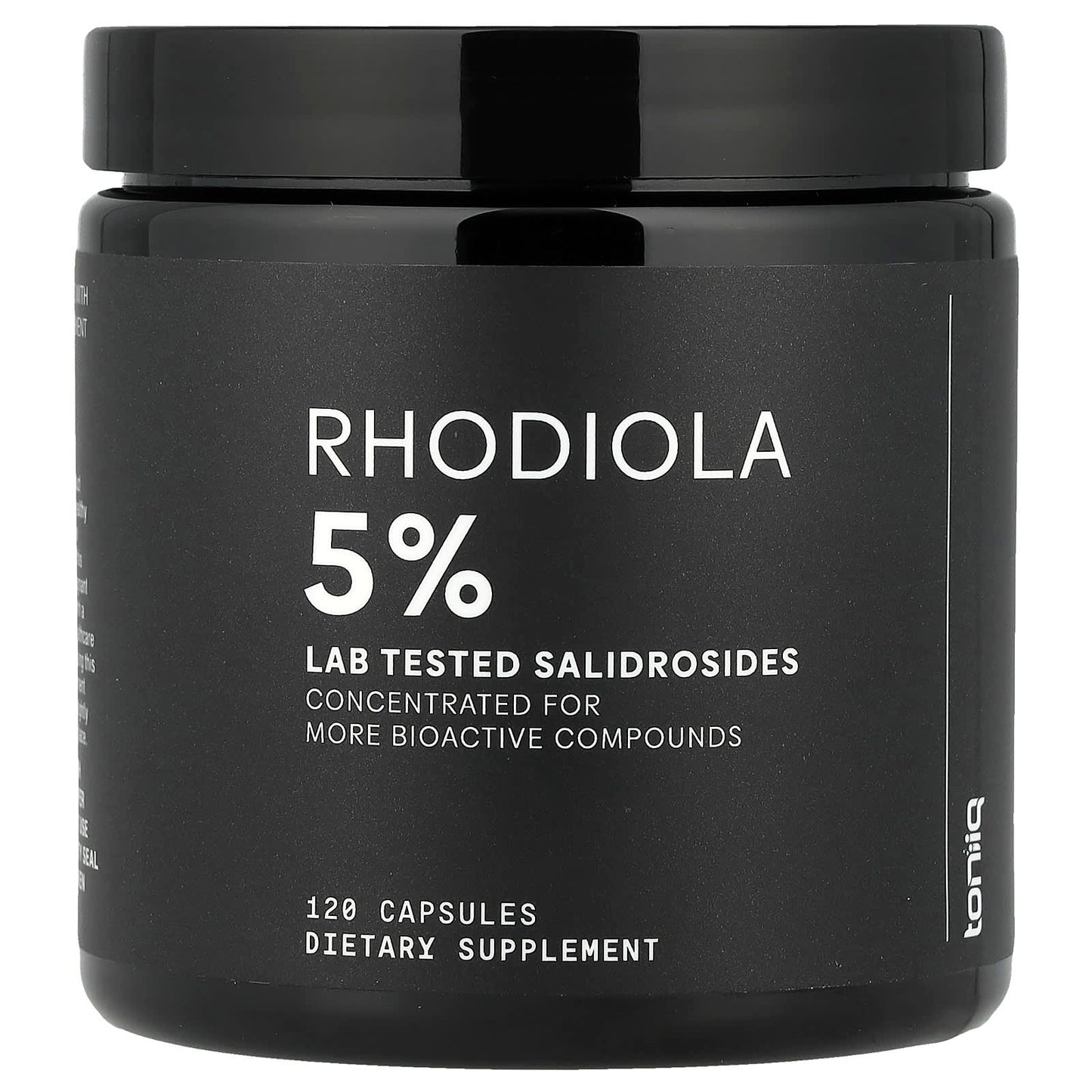 Toniiq, Rhodiola 5%, 120 Capsules (300 mg per Capsule) - Image 1