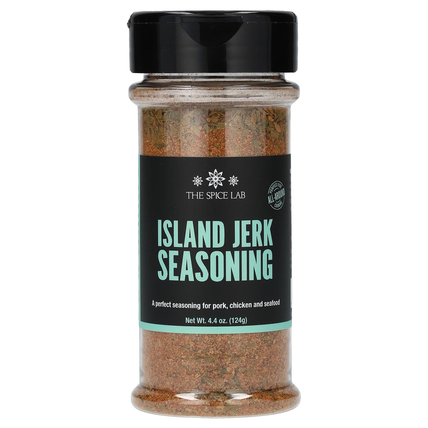 The Spice Lab, Island Jerk Seasoning, 4.4 oz (124 g) - Image 1