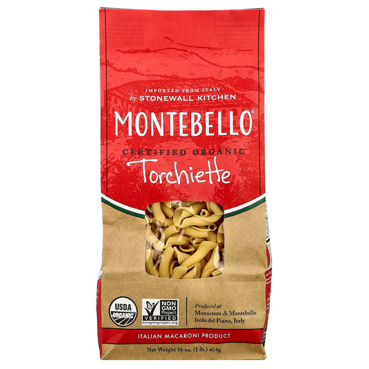 Montebello, Organic Torchiette, 16 oz (454 g) - Image 1