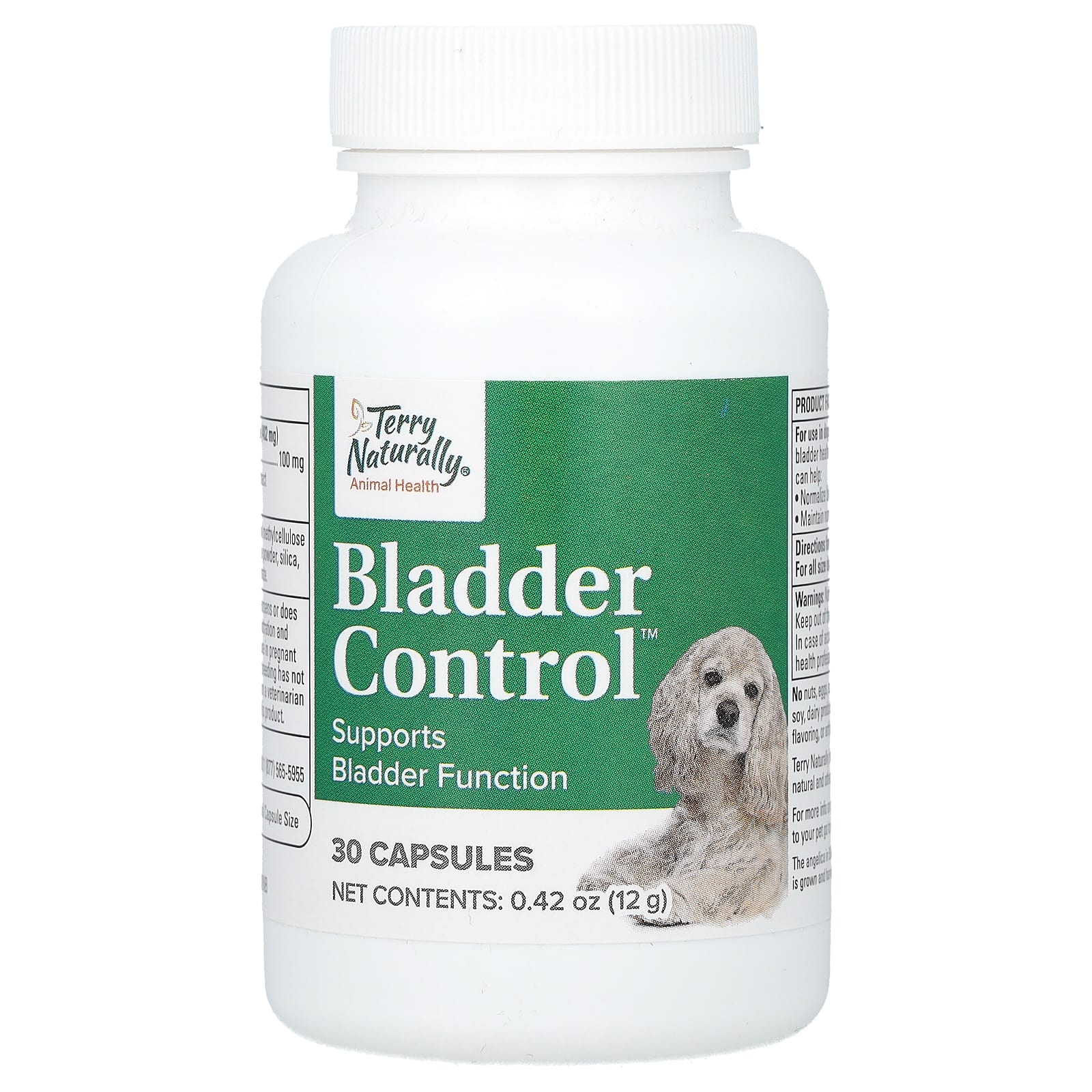 Terry Naturally, Animal Health, Bladder Control, 30 Capsules - Image 1