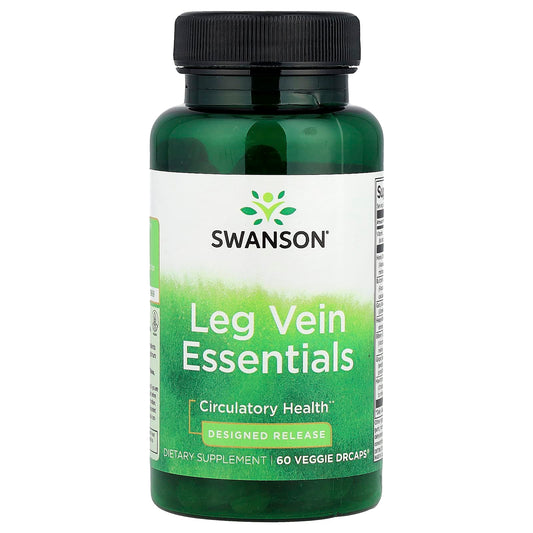 Swanson, Leg Vein Essentials, 60 Veggie DrCaps® - Image 1