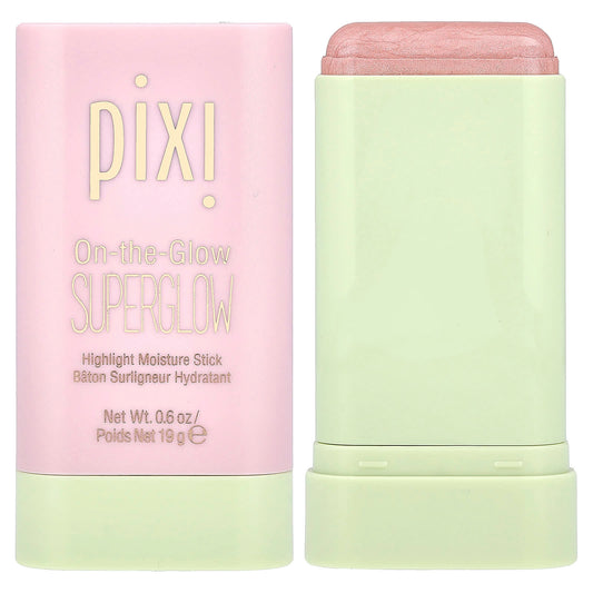 Pixi Beauty, On-The-Glow Superglow, Highlight Moisture Stick, PetalDew, 0.6 oz (19 g) - Image 1