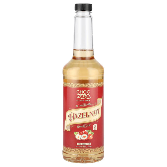 ChocZero Hazelnut Sugar Free Syrup, 26.5 oz - Image 1