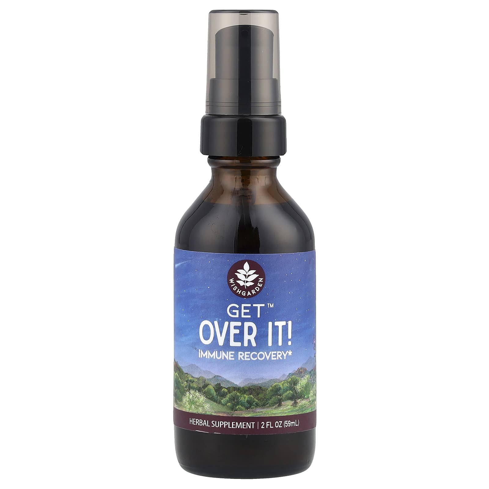 WishGarden Herbs, Get™ Over It!, 2 fl oz (59 ml) - Image 1