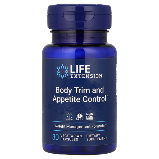 Life Extension, Body Trim and Appetite Control, 30 Vegetarian Capsules - Image 1