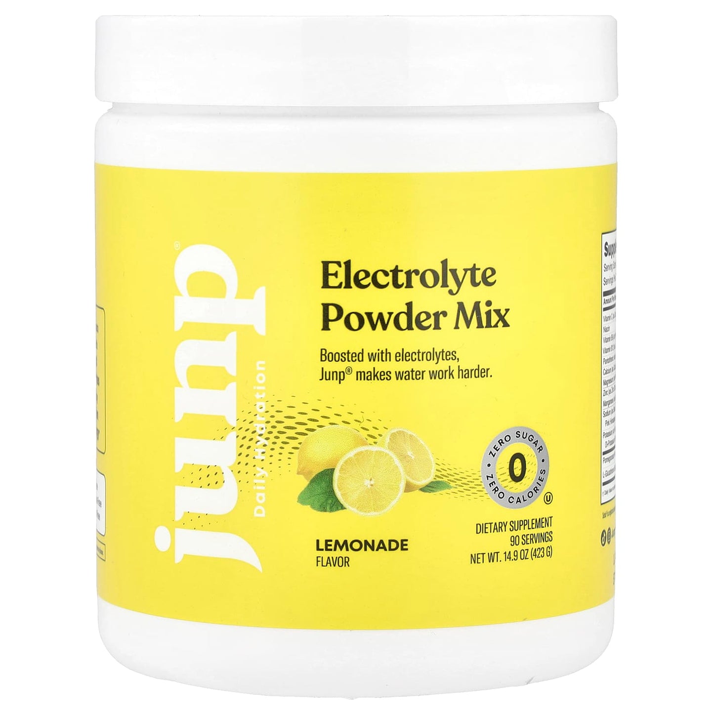 Boost Hydration with JUNP Electrolyte Powder, Lemonade Flavor - Image 1
