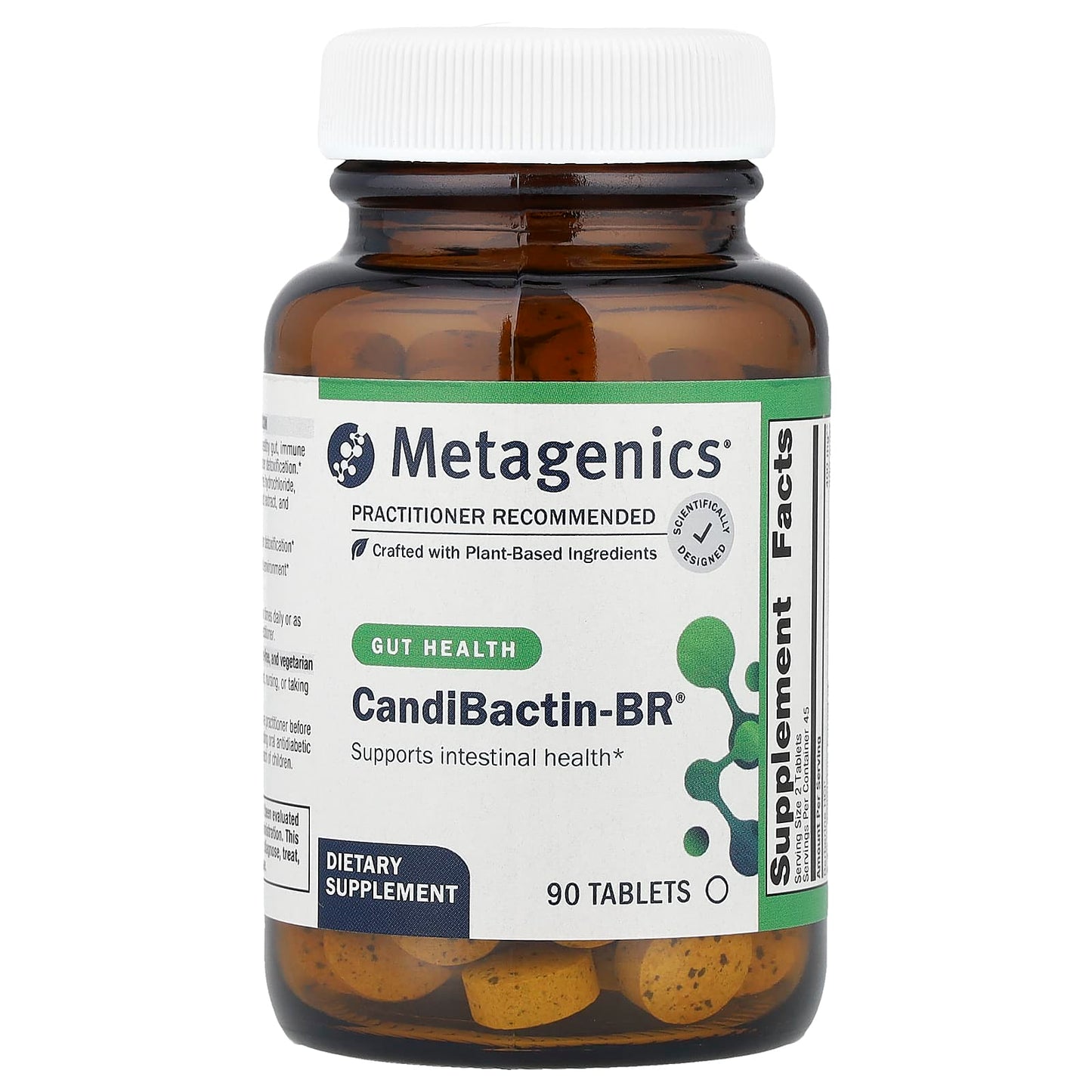 Metagenics, CandiBactin-BR®, 90 Tablets - Image 1