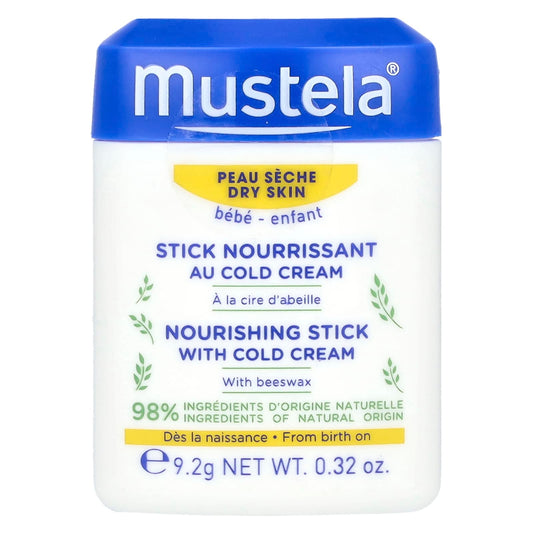 Mustela, Baby, Nourishing Stick with Cold Cream, 0.32 oz (9.2 g) - Image 1