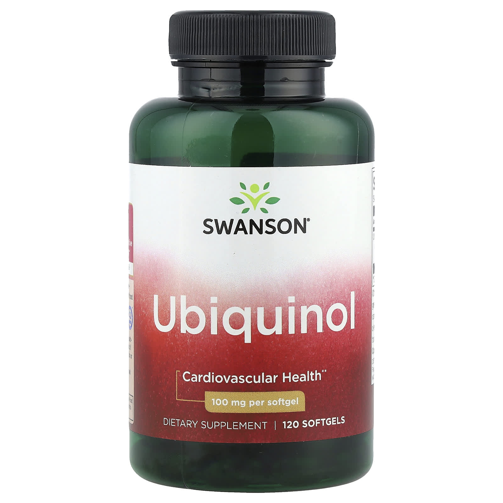 Swanson, Ubiquinol, 100 mg, 120 Softgels - Image 1
