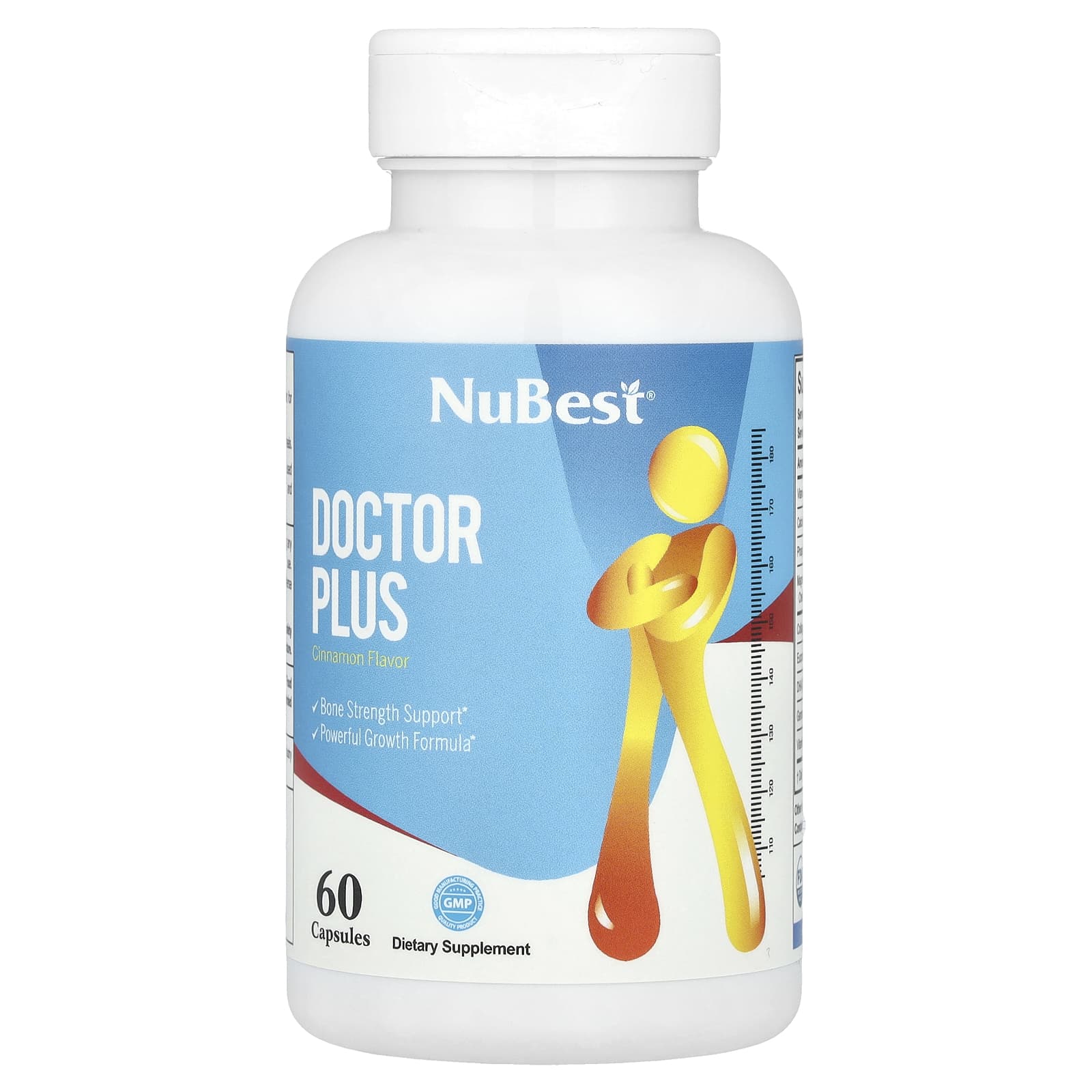 NuBest, Doctor Plus, Cinnamon, 60 Capsules - Image 1