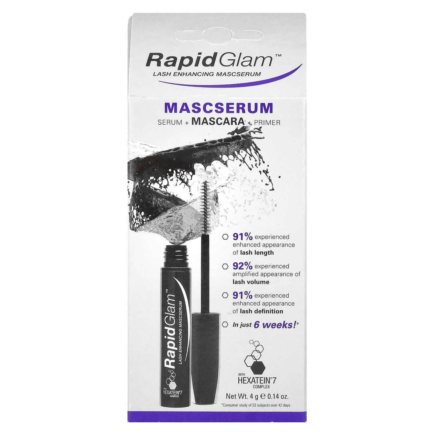 RapidLash, RapidGlam, Mascserum, 0.14 oz (4 g) - Image 2