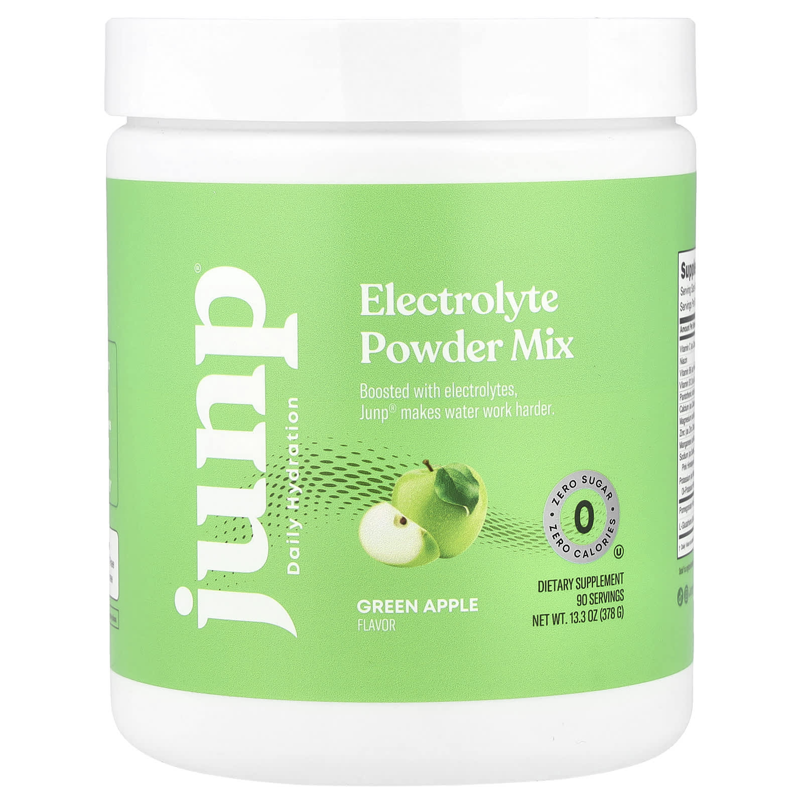 Hydrate with Junp Green Apple - Electrolyte Powder Mix for Daily Hydration - Image 1