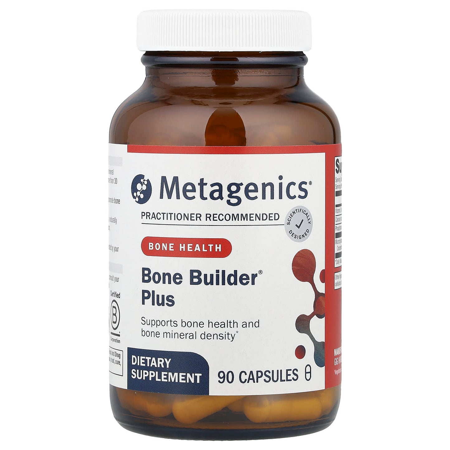 Metagenics, Bone Builder® Plus, 90 Capsules - Image 1