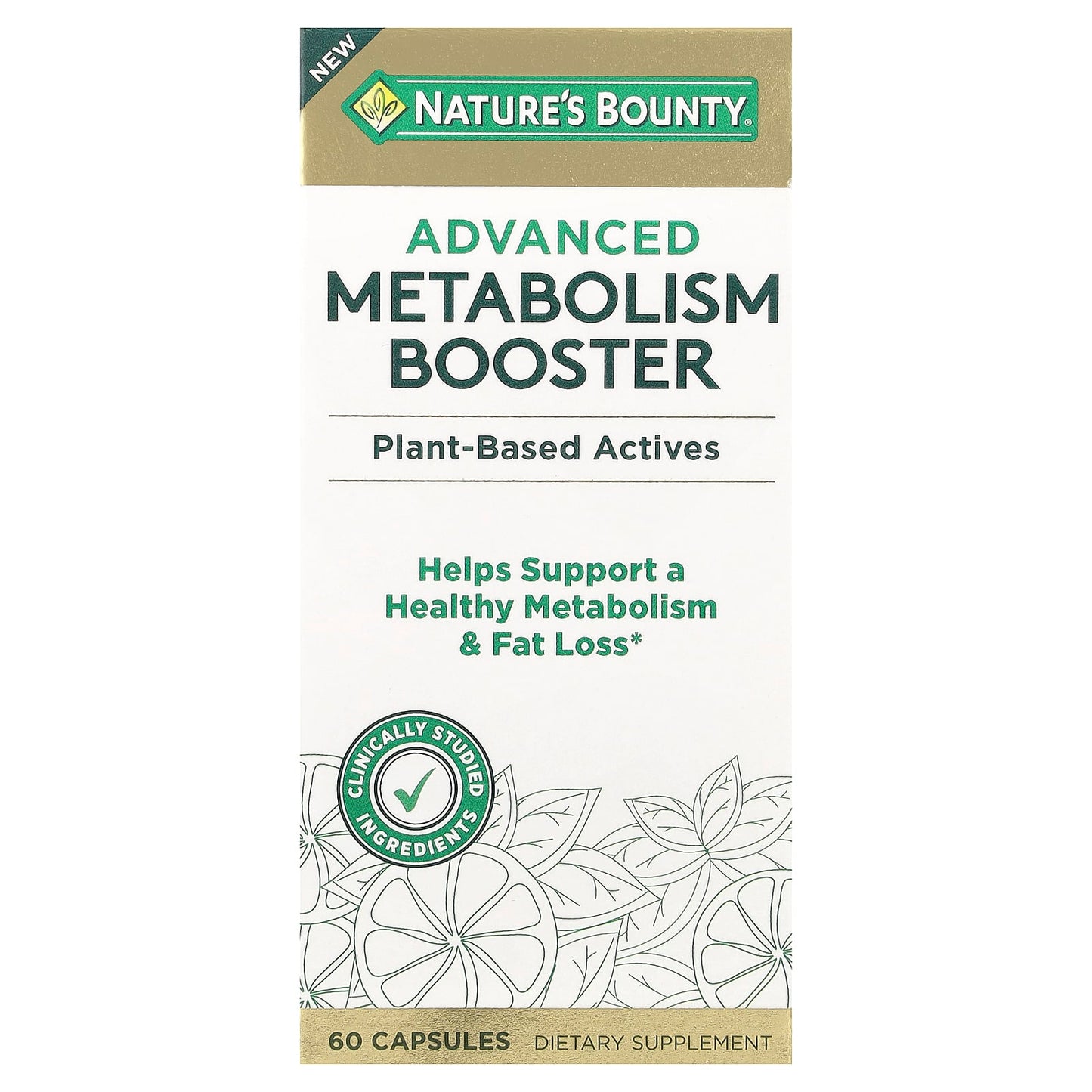 Nature's Bounty, Advanced Metabolism Booster, 60 Capsules - Image 1