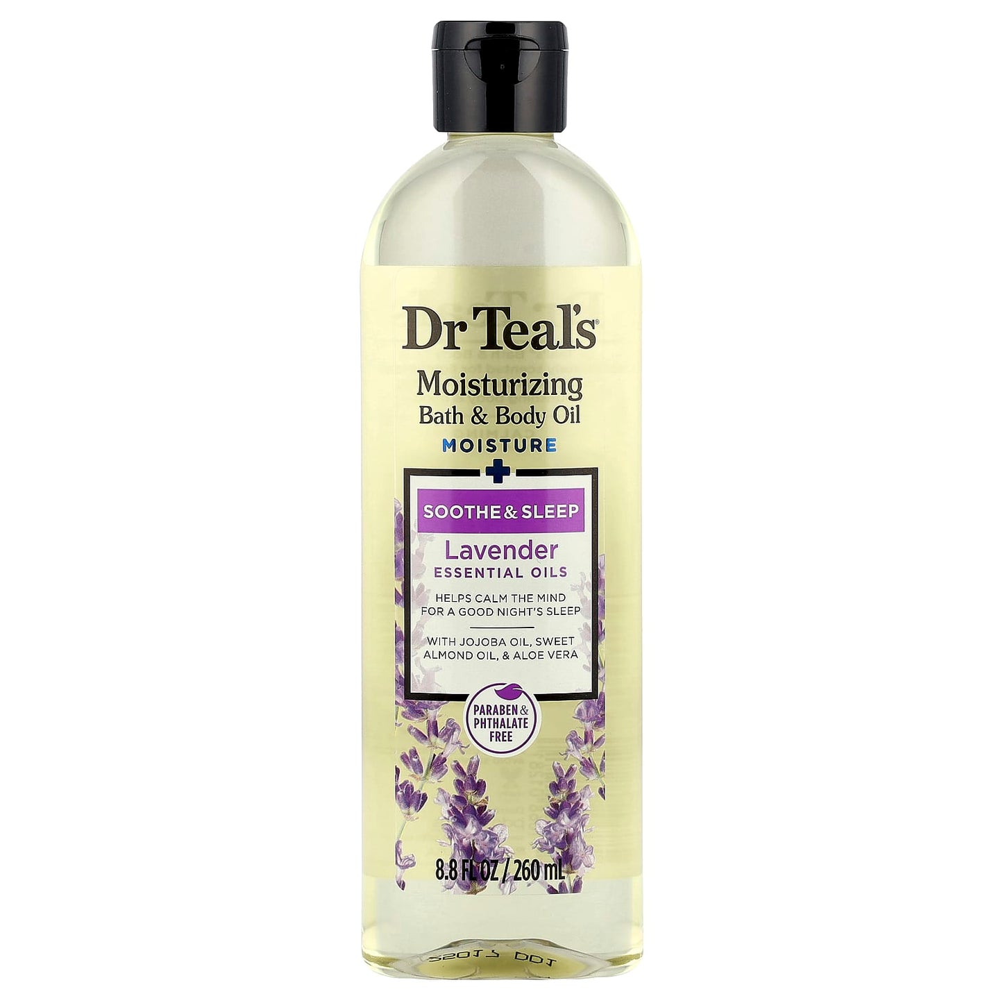 Lavender Relaxation Bath Oil by Dr. Teal's, 8.8 fl oz - Image 1