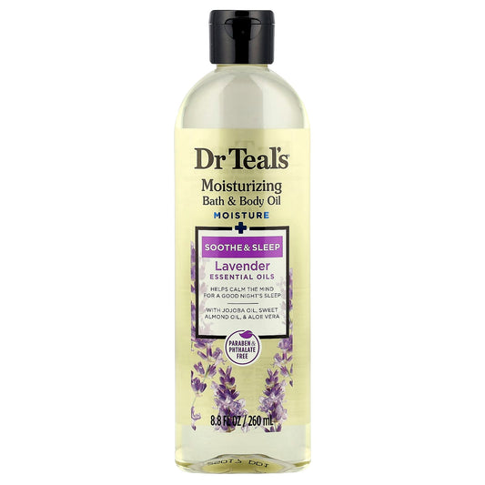 Lavender Relaxation Bath Oil by Dr. Teal's, 8.8 fl oz - Image 1