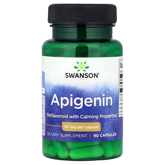 Swanson, Apigenin, 50 mg, 90 Capsules - Image 1