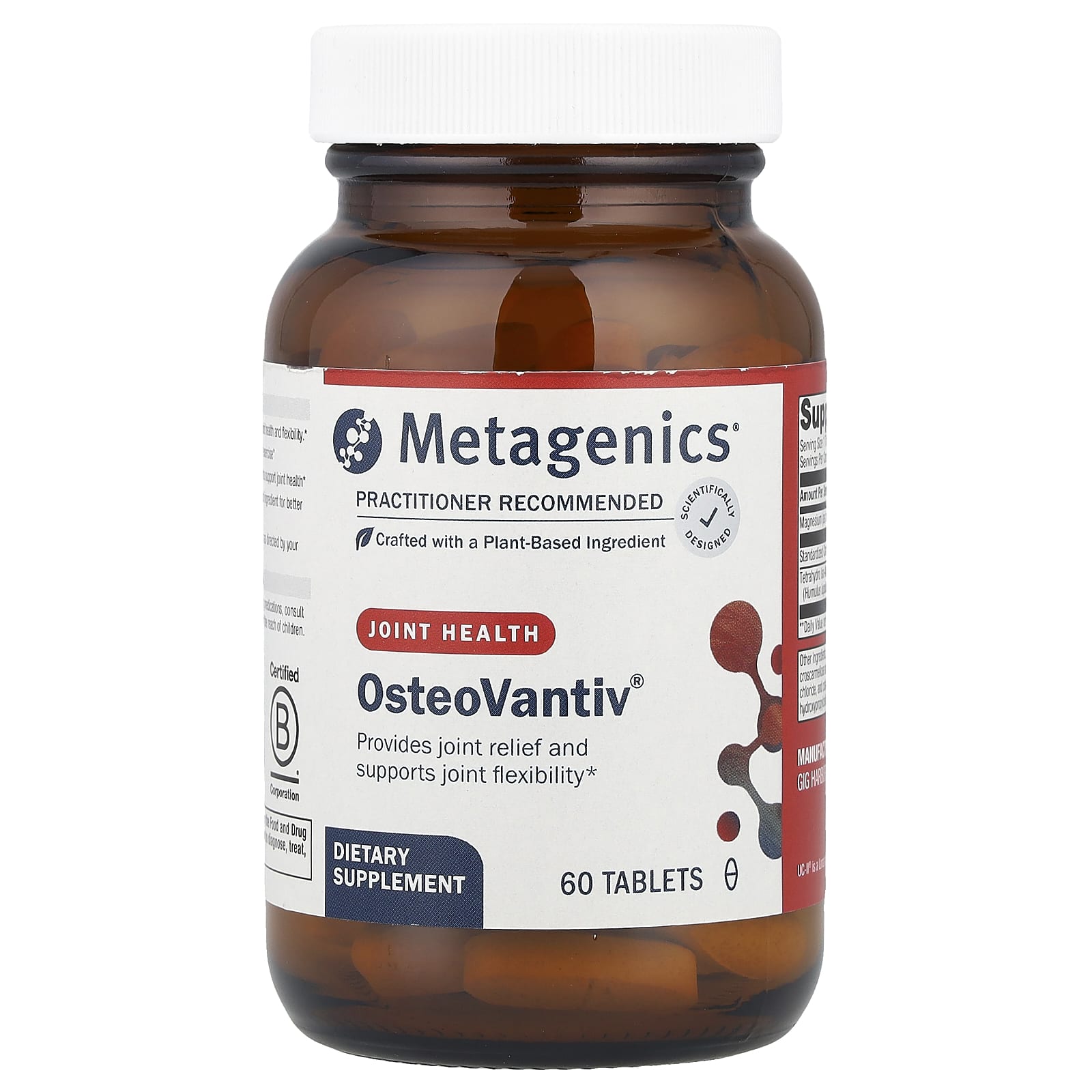 Metagenics, OsteoVantiv®, 60 Tablets - Image 1