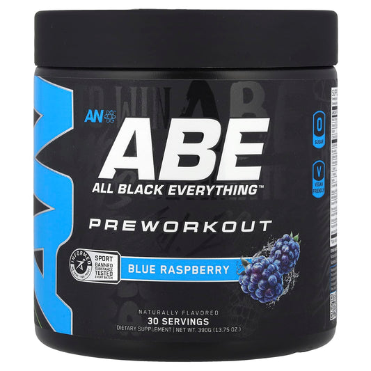 ABE Pre-Workout Fuel for Energy & Focus - Blue Raspberry - Image 1