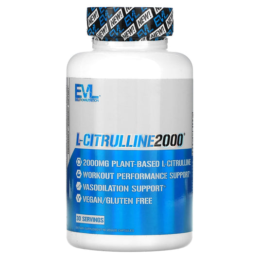 Boost Endurance & Workout Performance with EVLution Nutrition L-Citrulline2000 - Image 1