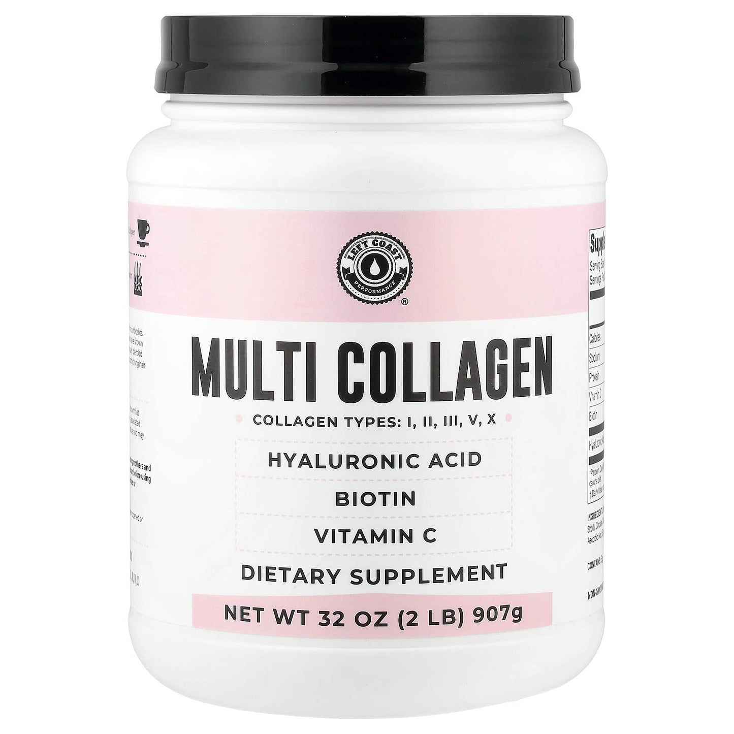 Left Coast Performance, Multi Collagen, 32 oz (907 g) - Image 1