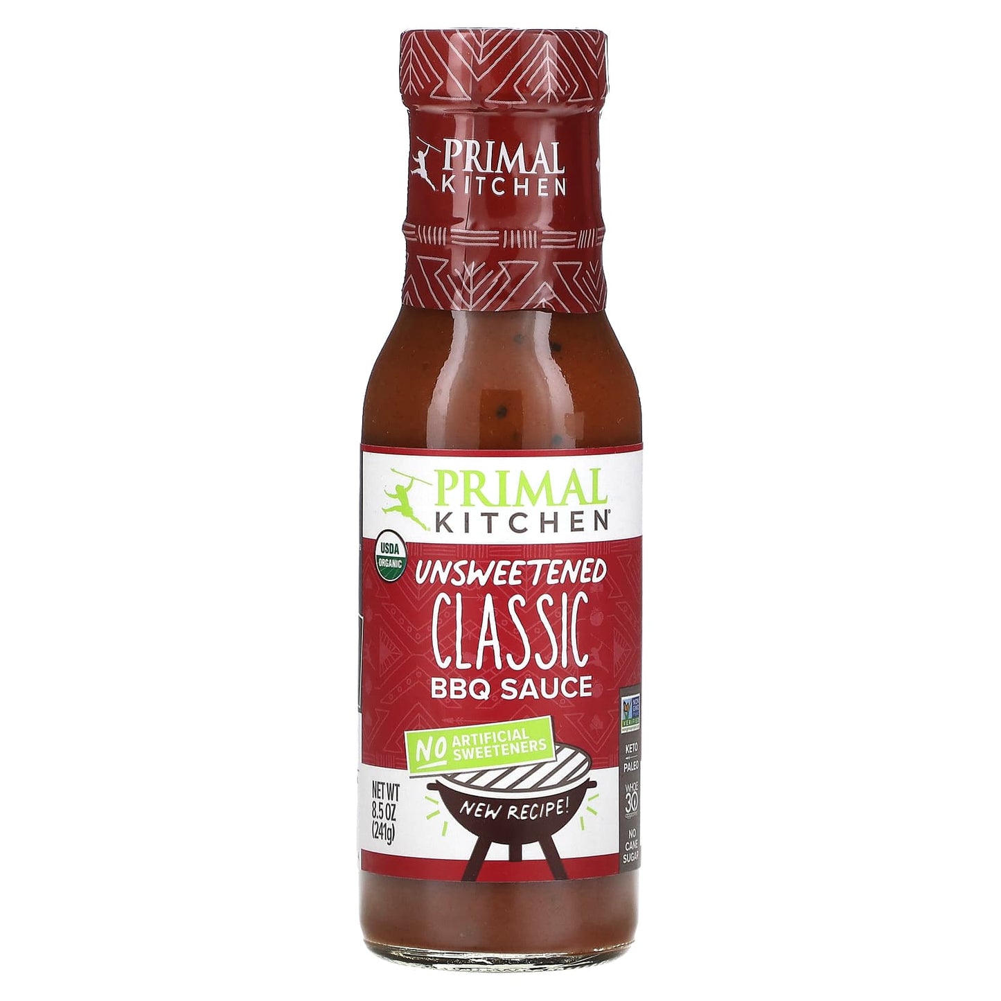 Primal Kitchen, Classic BBQ Sauce, Unsweetened,  8.5 oz (241 g) - Image 1