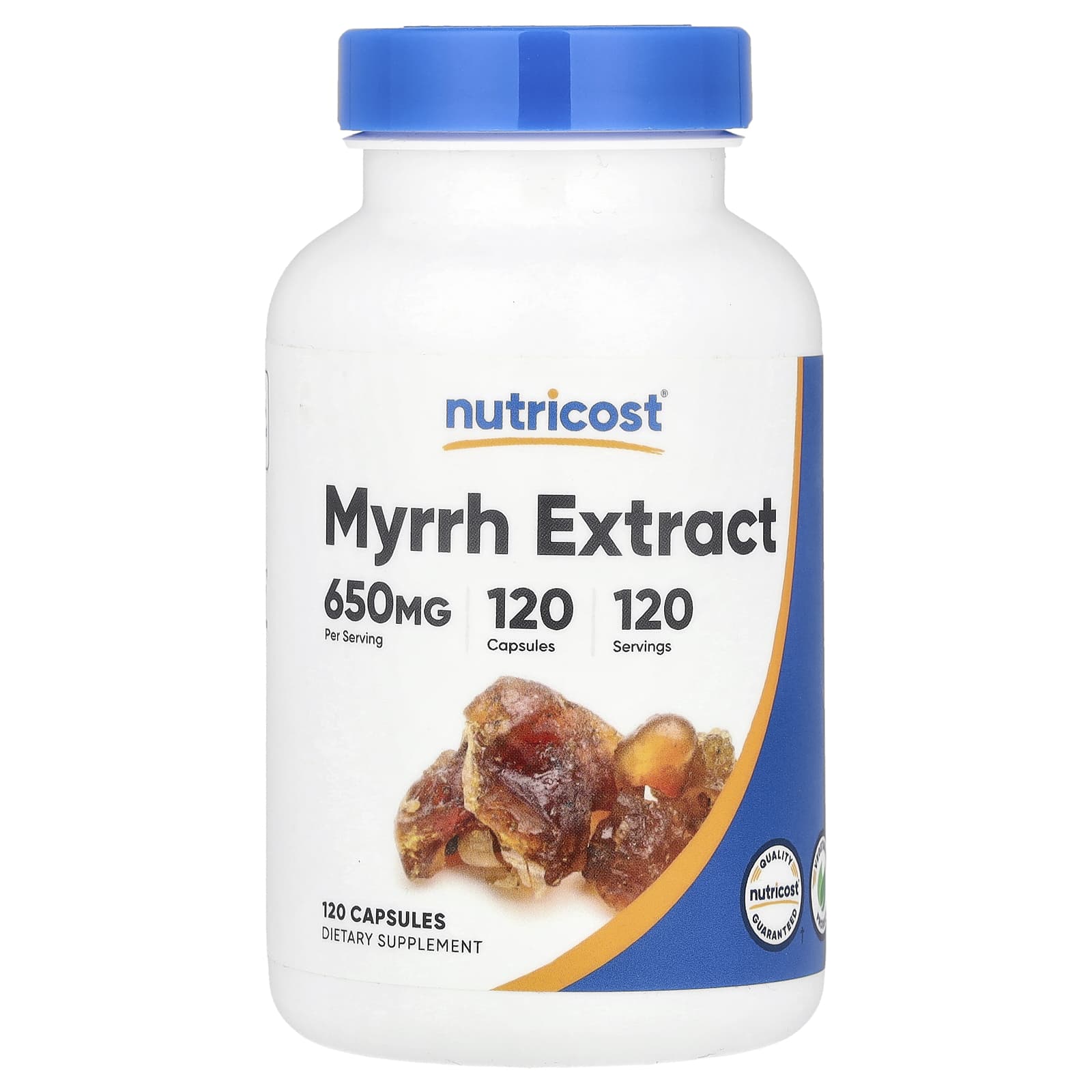 Nutricost, Myrrh Extract, 650 mg, 120 Capsules - Image 1